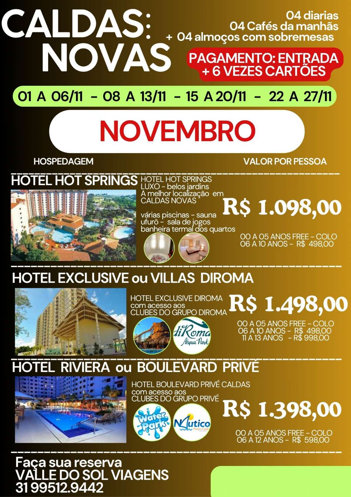 CALDAS NOVAS -  NOVEMBRO 2025 
